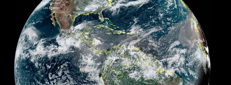 Large cloud of Saharan dust reaches the Caribbean and South America