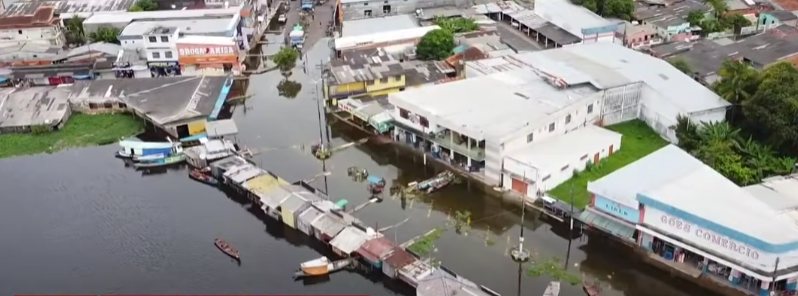 Heavy rains trigger landslides and worst river flooding since record-keeping began, Brazil