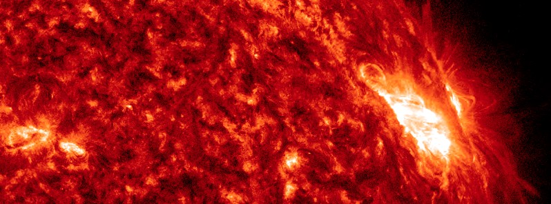 Modest CME glancing blow from May 28 long-duration solar flare