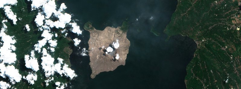 Taal Volcano Advisory: Vog observed over Taal Caldera, pronounced haze over the caldera region