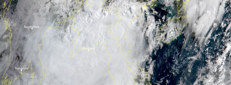 Tropical Storm “Koguma” makes landfall over Thanh Hoa, Vietnam