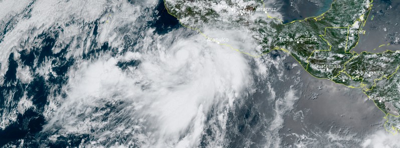 Tropical Storm “Enrique” forms off the SW coast of Mexico, life-threatening flash floods and mudslides possible
