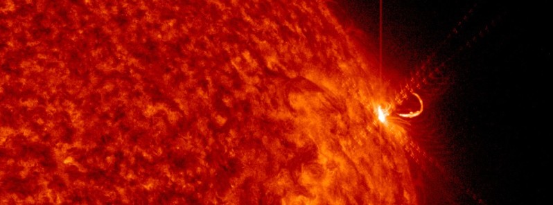 Major X1.5 solar flare erupts — the first X-class flare of Solar Cycle 25
