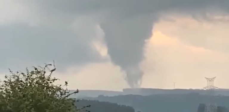 Second tornado in just 8 days hits Belgium