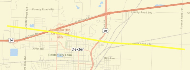 EF-2 tornado hits Dexter, leaving at least 150 homes damaged, Missouri