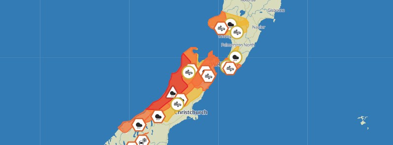 Rare Red Warning for heavy rain issued for New Zealand’s West Coast