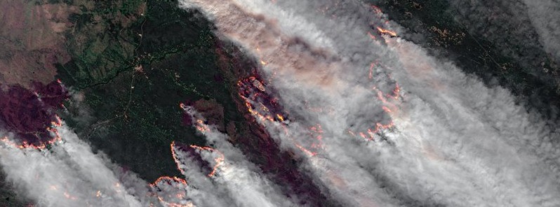 Wildfires consume 2.5 million ha (6.2 million acres) of forests in Yakutia, Russia