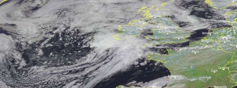 Storm Evert to hit southern UK with unseasonably strong winds and heavy rain