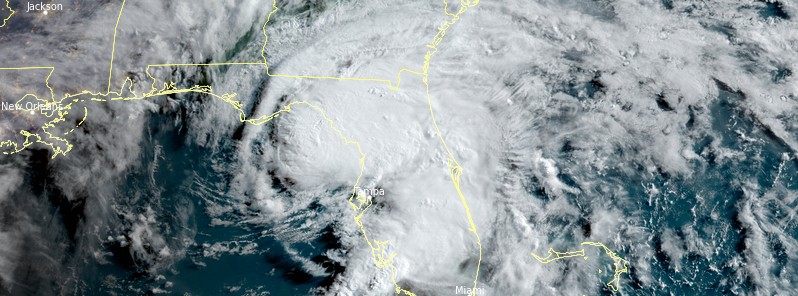 Tropical Storm “Elsa” makes landfall over north Florida Gulf coast, U.S.