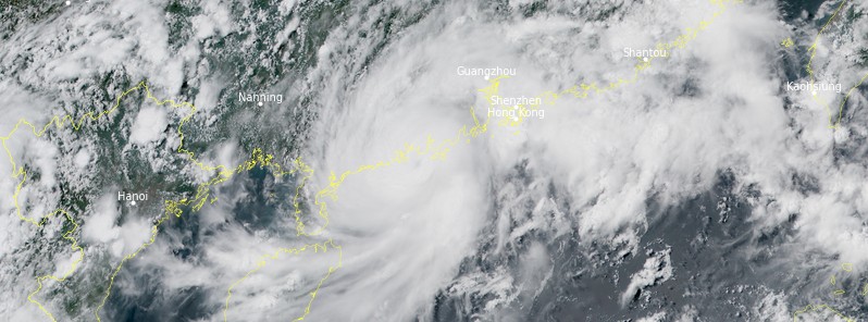 Typhoon “Cempaka” to make U-turn after landfall over China’s Guangdong Province