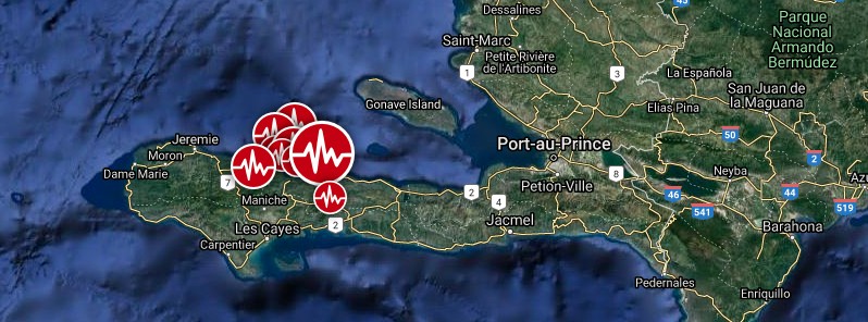 Violent M7.2 earthquake hits Haiti, causing widespread damage and leaving thousands dead and injured