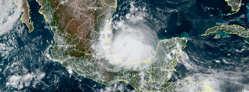 Hurricane “Grace” strengthening on its way toward mainland Mexico