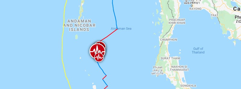 Strong and shallow M6.1 earthquake hits Nicobar Islands, India region