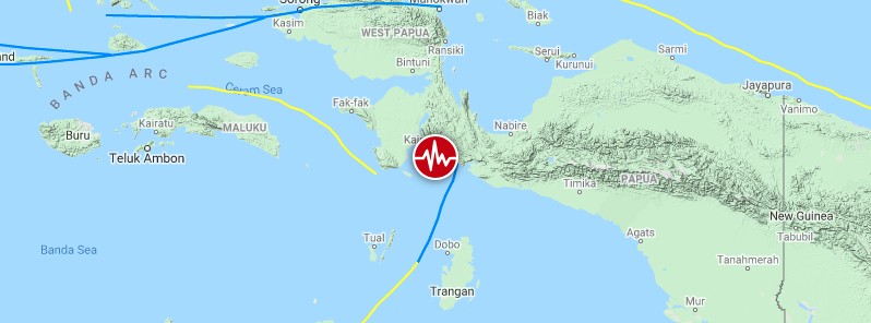 Strong and shallow M6.1 earthquake hits near the coast of Papua, Indonesia