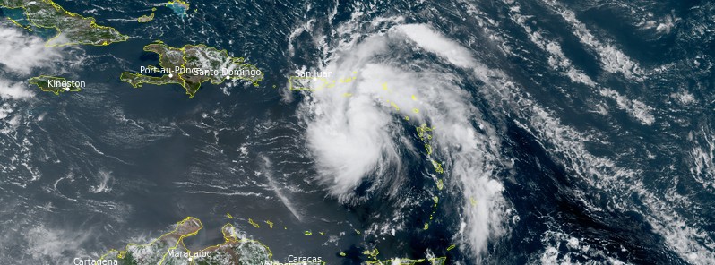Tropical storm forming in the Caribbean Sea, NHC starts issuing advisories