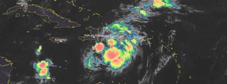 Grace approaching Dominican Republic and Haiti, heavy rainfall expected