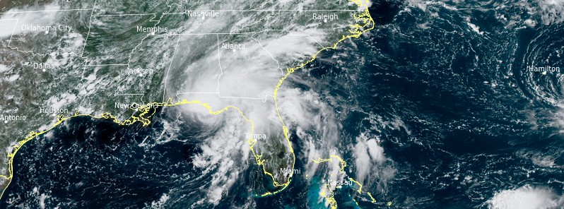 Storm surge, heavy rains and high winds hit Florida as Tropical Storm “Fred” makes landfall, U.S.