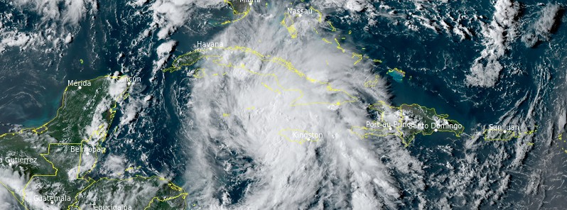 tropiccal-storm-ida-heavy-rains-flood-mudslides-jamaica-cayman-islands-cuba-isle-of-youth-august-2021