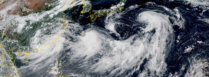 Tropical Storm “Lupit” and possible Mirinae near China and Japan