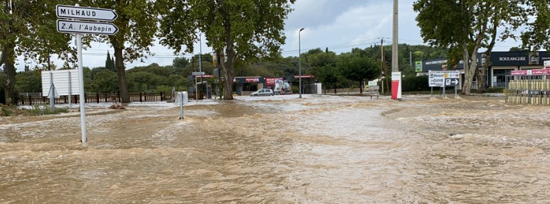 Gard hit by historic rainfall — more than 2 months’ worth of rain in just 3 hours, France