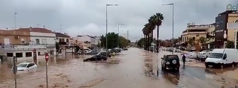 Homes flooded, cars swept away after severe flash floods hit Huelva, Spain
