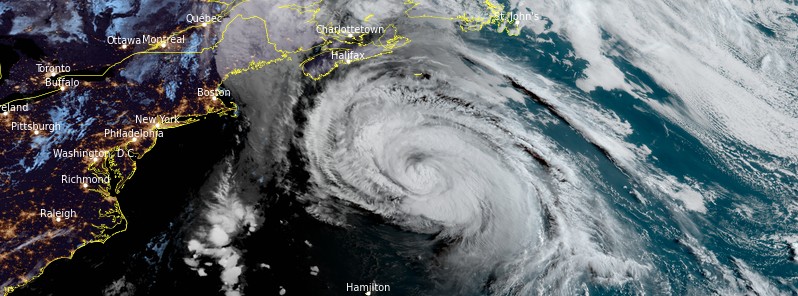 Hurricane “Larry” forecast to move over SE Newfoundland, Canada