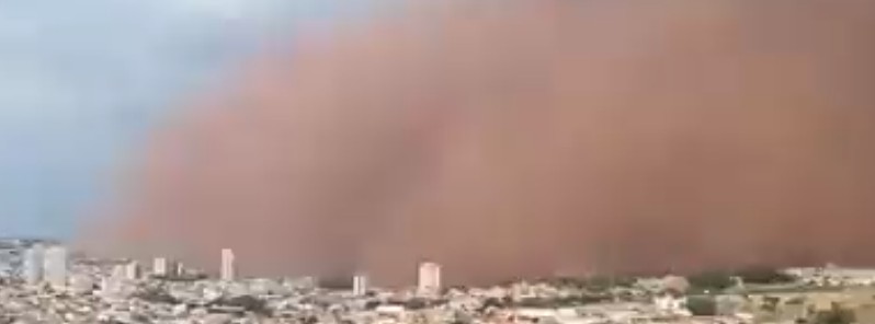 Massive dust storm hits Sao Paulo, Brazil