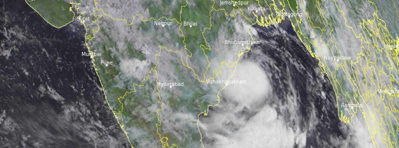Tropical Cyclone “Gulab” to make landfall over Andhra Pradesh and south Odisha coast, India