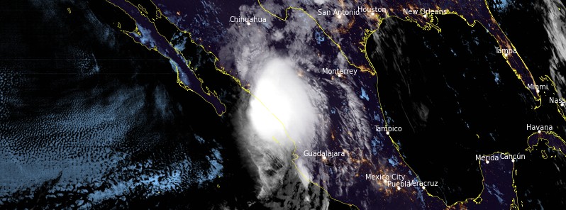 Hurricane “Pamela” – Life-threatening storm surge, dangerous winds, and threat of significant flash flooding and mudslides, Mexico