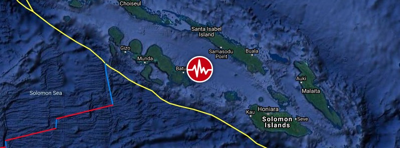 Strong and shallow M6.4 earthquake hits Solomon Islands