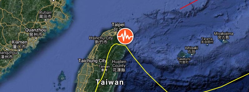 M6.5 earthquake hits Yilan County, Taiwan