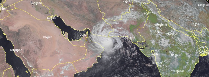Tropical Cyclone “Shaheen-Gulab” heading toward landfall in Oman