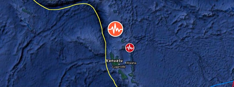 M6.1 earthquake hits near the coast of Torres Islands, Vanuatu