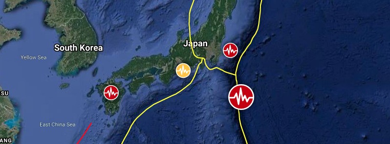 Strong and shallow M6.6 earthquake hits Izu Islands, Japan