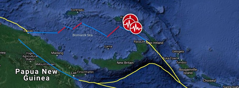 Strong and shallow M6.3 earthquake hits New Ireland region, Papua New Guinea