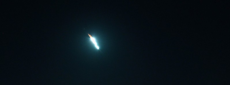 Very bright fireball over North Carolina coincides with the launch of Falcon 9 rocket, U.S.
