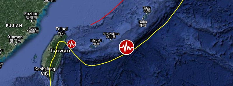 Strong and shallow M6.6 earthquake hits southeast of the Ryukyu Islands, Japan