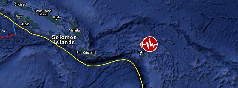 M6.0 earthquake hits Santa Cruz Islands, Solomon Islands
