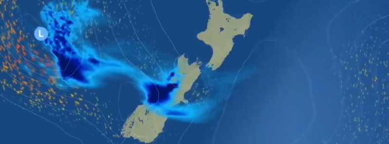 Significant rain event expected to impact western parts of the South Island, New Zealand