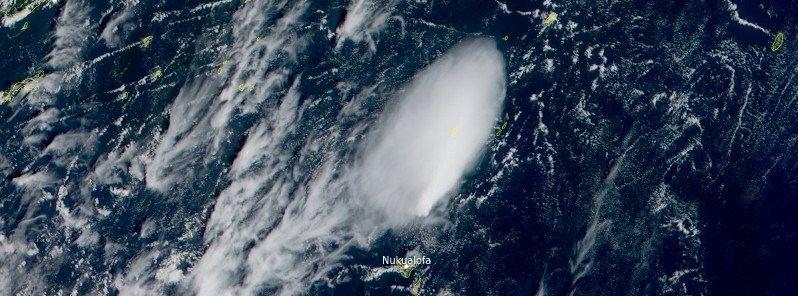 High-level eruption at Hunga Tonga-Hunga Ha’apai volcano, Tonga
