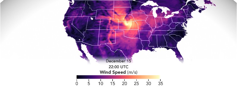 Anomalous and historic December derecho hits U.S.