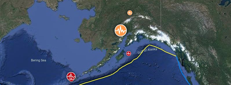 M5.9 earthquake hits Southern Alaska at intermediate depth, U.S.