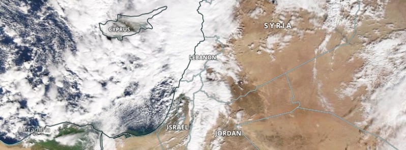 Winter storm “Carmel” hits Israel with strong winds, heavy rain and snow