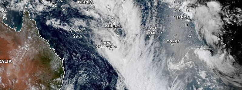 Tropical Cyclone “Ruby” makes landfall in New Caledonia, heading toward New Zealand