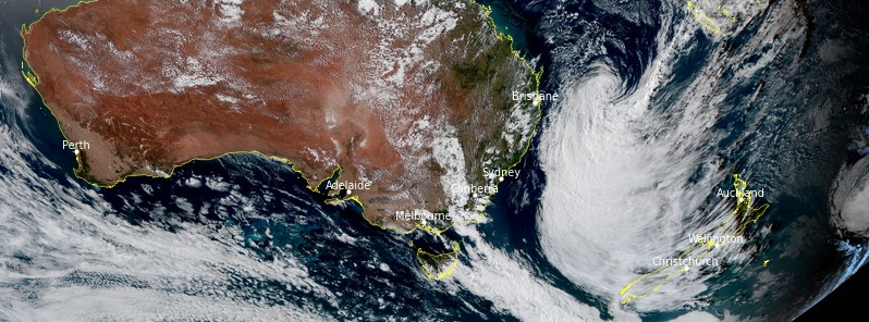 Ex-Tropical Cyclone “Seth” producing high tides and dangerous surf in parts of Queensland and NSW, Australia