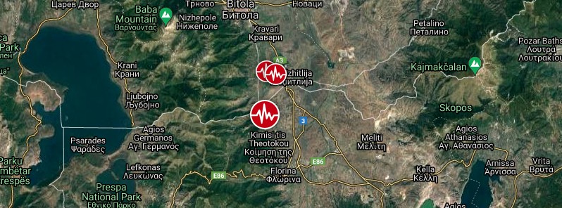 Schools closed after shallow M5.5 earthquake, series of aftershocks hit Florina, Greece