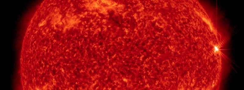 Strong M5.5 solar flare erupts from Region 2929