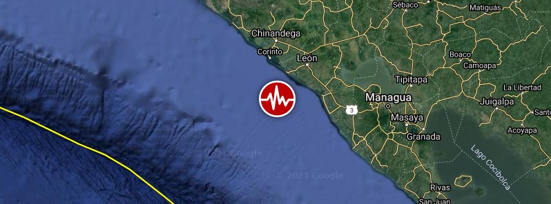 Strong and shallow M6.1 earthquake hits near the coast of Nicaragua