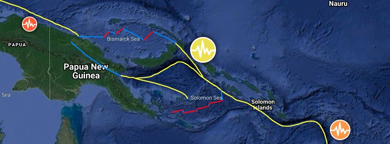 Deep M6.1 earthquake hits west of Panguna, Papua New Guinea