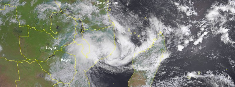 Tropical Cyclone “Ana” makes landfall over Mozambique